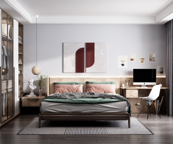 Nordic Style Bedroom-ID:779085794