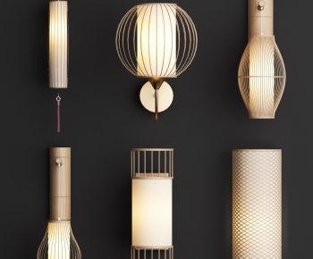 New Chinese Style Wall Lamp-ID:193283717