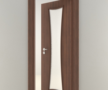 Modern Solid Wood Door-ID:461317445