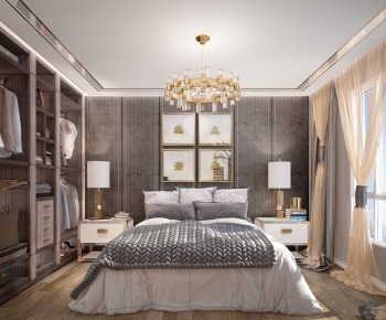 Post Modern Style Bedroom-ID:678422653