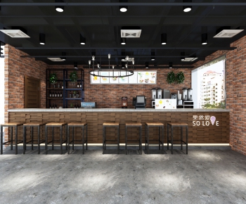 Industrial Style Cafe-ID:578712464