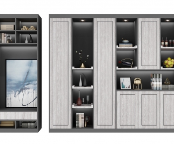 Modern Decorative Cabinet-ID:973855724