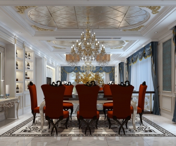 European Style Dining Room-ID:950254862