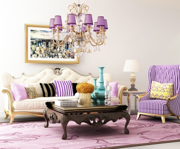 New Classical Style Sofa Combination-ID:527784789