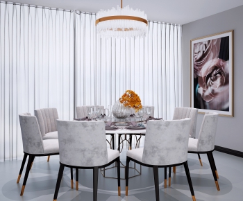 Modern Dining Table And Chairs-ID:249704882