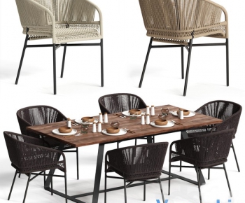 Modern Dining Table And Chairs-ID:812603666