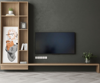 Nordic Style TV Cabinet-ID:802742483