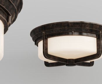 Industrial Style Ceiling Ceiling Lamp-ID:876311815