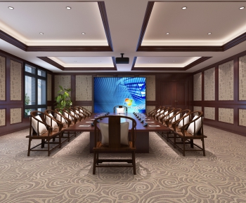 New Chinese Style Meeting Room-ID:944315419
