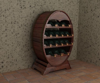European Style Wine Cabinet-ID:525084491