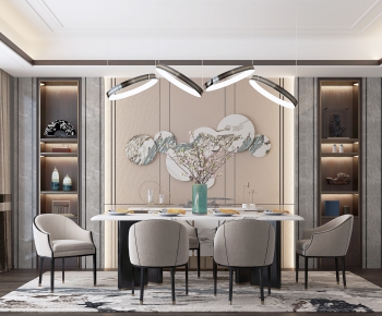 New Chinese Style Dining Room-ID:563634889