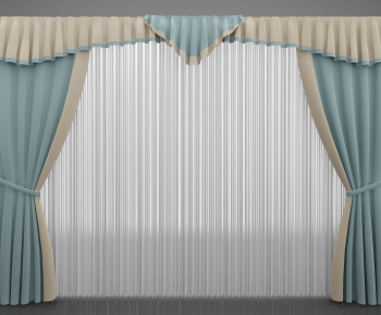 Simple European Style The Curtain-ID:215307565