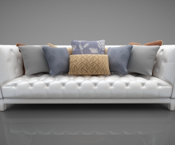 American Style Three-seat Sofa-ID:794640364