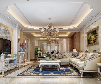 Classical Style A Living Room-ID:630269171