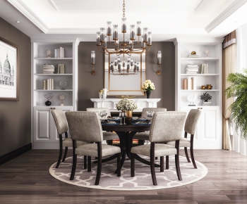 American Style Dining Room-ID:842359279