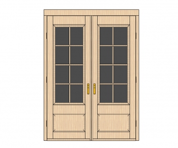 Modern Double Door-ID:756931614