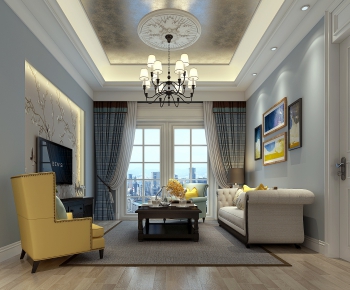 American Style A Living Room-ID:583005592