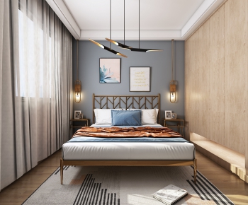 Nordic Style Bedroom-ID:942273496