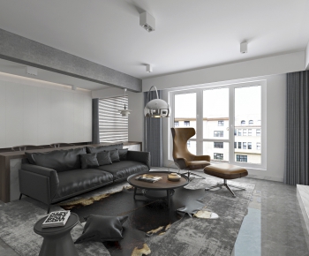 Modern A Living Room-ID:270799267