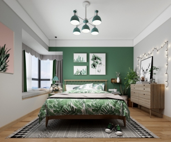 Nordic Style Bedroom-ID:698330239