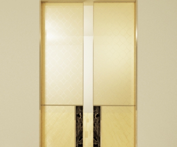 Modern Solid Wood Door-ID:258959966