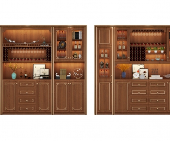 New Chinese Style Wine Cabinet-ID:255955469