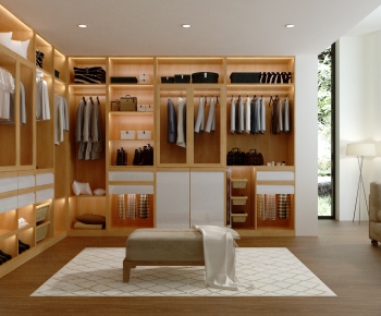 Nordic Style Clothes Storage Area-ID:489022878
