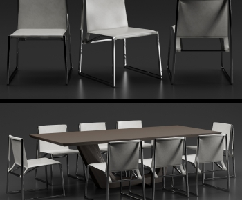 Modern Dining Table And Chairs-ID:472284517