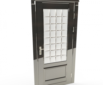 Modern Solid Wood Door-ID:167364934