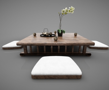 New Chinese Style Tea Tables And Chairs-ID:899118426