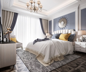 European Style Bedroom-ID:281863475