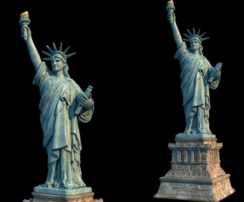 美式自由女神像雕塑-ID:674769375