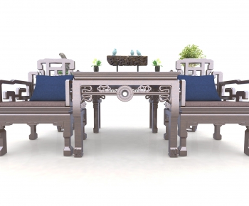 New Chinese Style Leisure Table And Chair-ID:975032493
