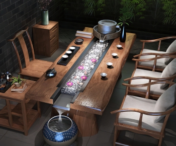 New Chinese Style Leisure Table And Chair-ID:954806693