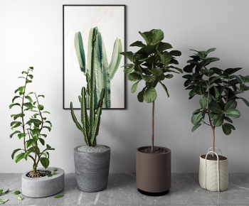 Modern Potted Green Plant-ID:328278818