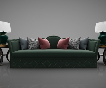 Modern Three-seat Sofa-ID:558276593