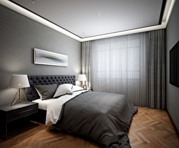 Modern Bedroom-ID:747978849