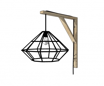 Industrial Style Wall Lamp-ID:504517625