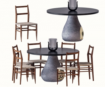 New Chinese Style Dining Table And Chairs-ID:160008486