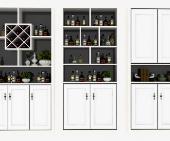 Modern Wine Cabinet-ID:676680296