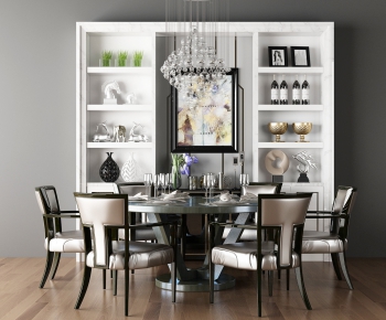 Modern Dining Table And Chairs-ID:336473839