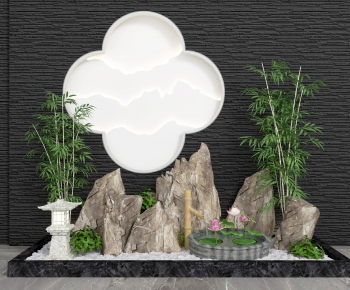 New Chinese Style Garden-ID:243898667