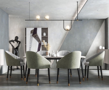 Modern Dining Room-ID:667872221