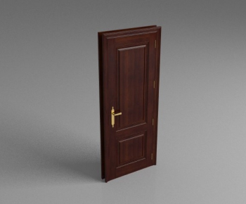 Modern Solid Wood Door-ID:683166538