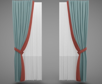 Simple European Style The Curtain-ID:404249343