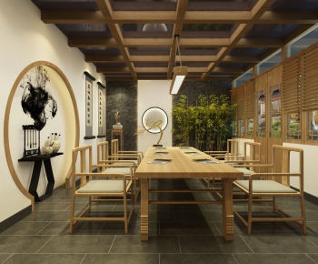 New Chinese Style Meeting Room-ID:412885564