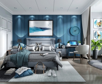 Nordic Style Bedroom-ID:287279585