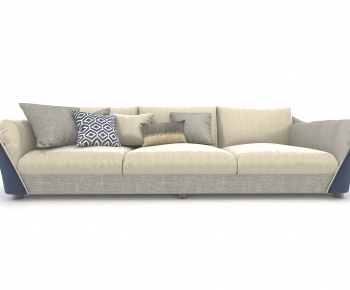 New Chinese Style Three-seat Sofa-ID:828479818