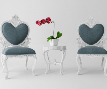 Simple European Style Lounge Chair-ID:733343221