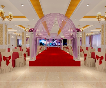 Simple European Style Banquet Hall-ID:100527848